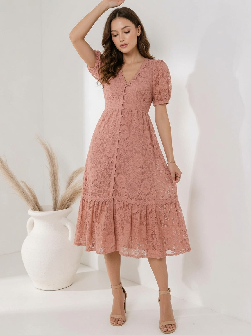 Lady M’s Lace Dress