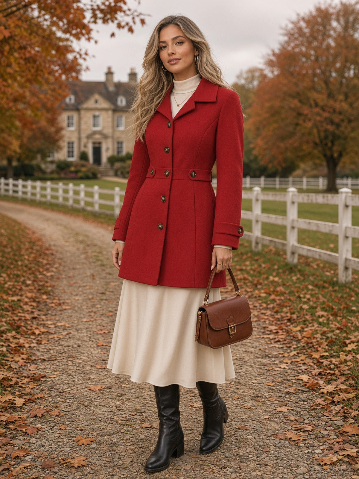 The Langley Belted Coat