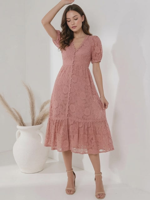 Lady M’s Lace Dress
