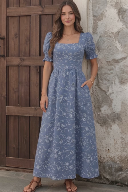 Hushed Petal Dress